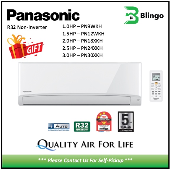 Panasonic Hp Hp R Non Inverter Wall Mounted Air Conditioner