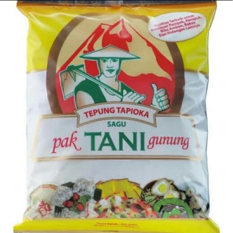 Pak TANI GUNUNG CAP Tapioca Sago Flour 500gr Shopee Malaysia