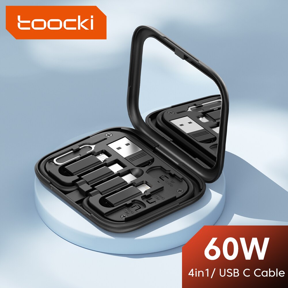 Toocki In Pd Usb C To Usb Fast Charging Data Wire Micro Type C Los