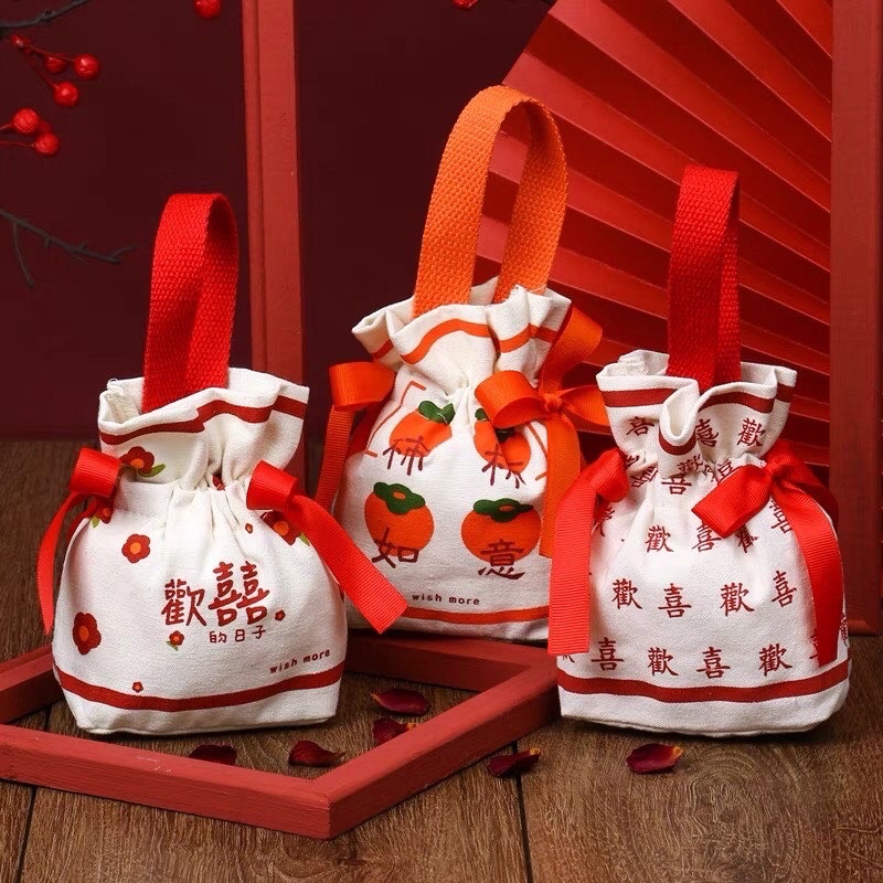 CNY Packaging Bag Gift Bag Goodies Bag Chinese New Year 新年礼袋喜糖袋