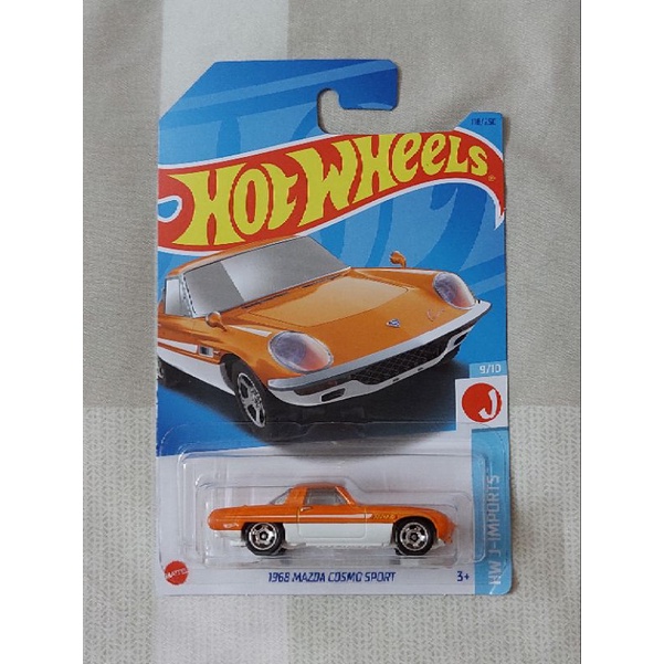 Hot Wheels 1968 Mazda Cosmo Sport Orange Shopee Malaysia