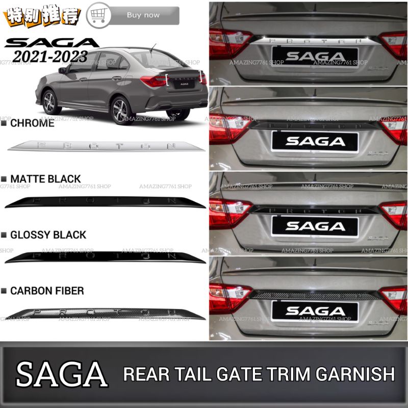 Amazing Proton Saga Mc Car Rear Tail Gate Lining Molding