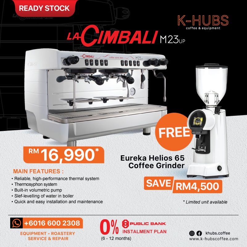 La Cimbali M Commercial Espresso Coffee Machine White Shopee Malaysia