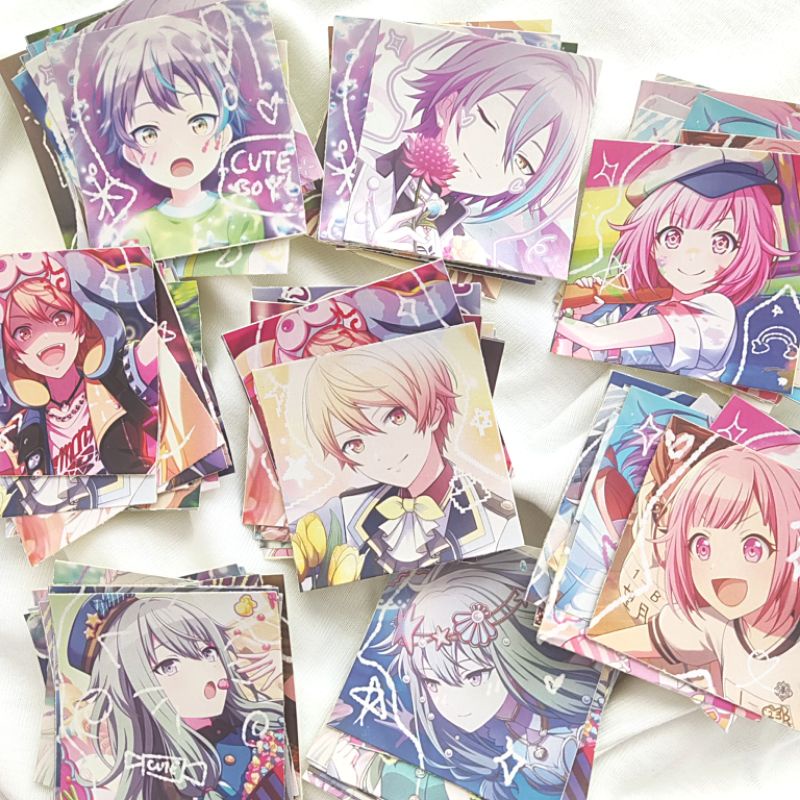 Wonderland X Showtime Stickers Set Rui Nene Tsukasa Memu Sekai