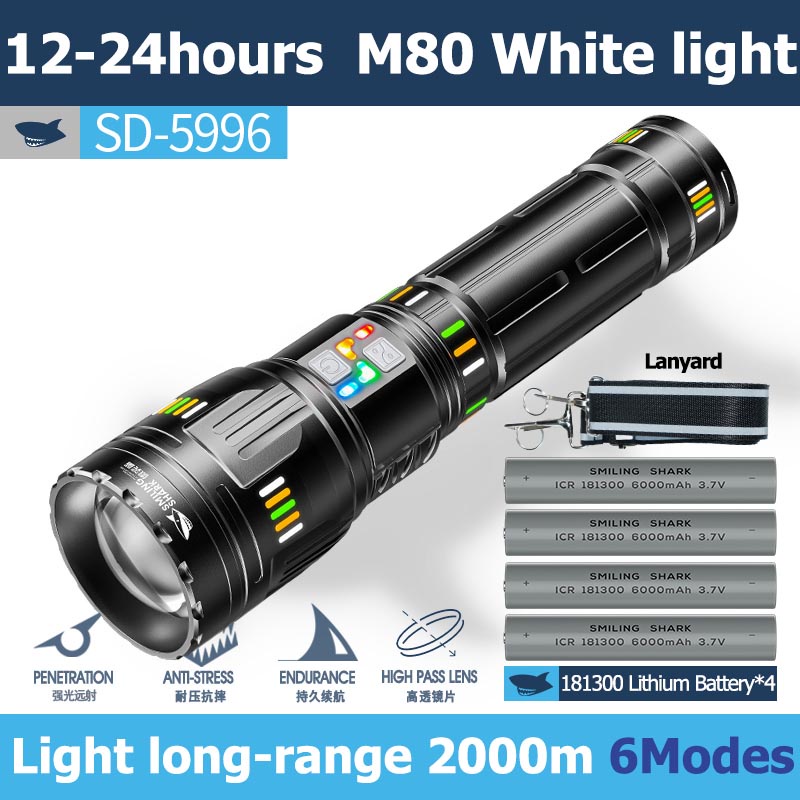 Smilingshark Sd Super Bright Torch Light Lm Led Flashlight