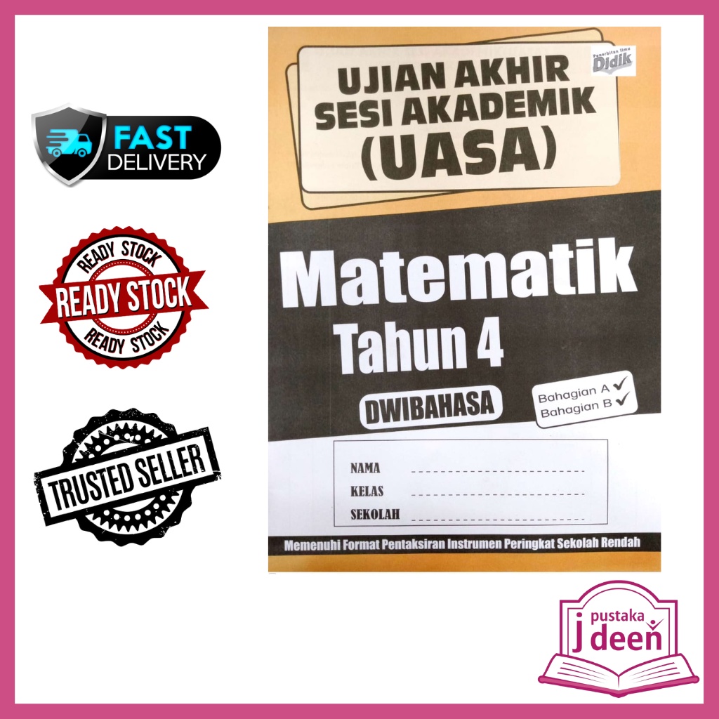 Jdeen Buku Latihan Matematik Tahun Ujian Akhir Sesi Akademik