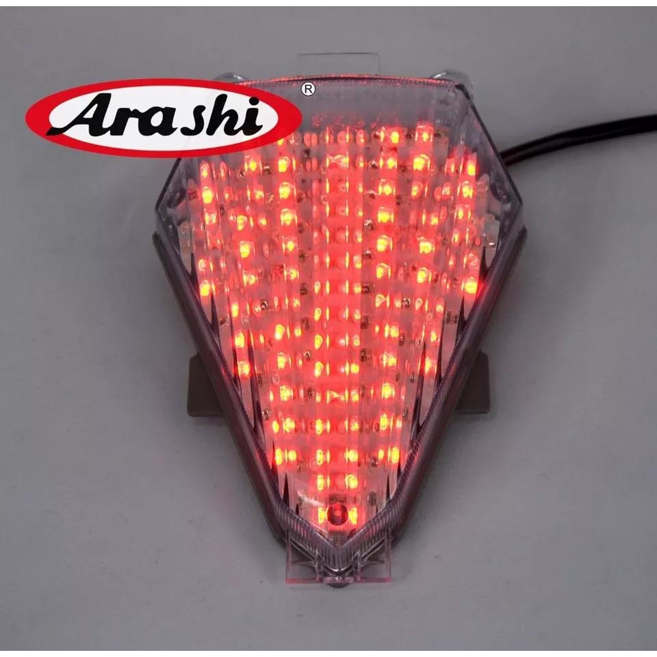 Arashi For YAMAHA YZF R6 2008 2013 E Mark Rear Brake Tail Light Turn