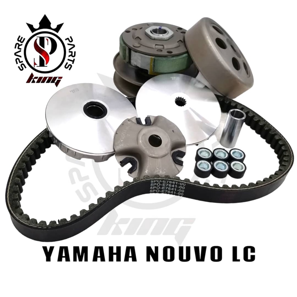 Yamaha Nouvo Lc Nouvolc Front Pulley Rear Pulley With Timing Belt