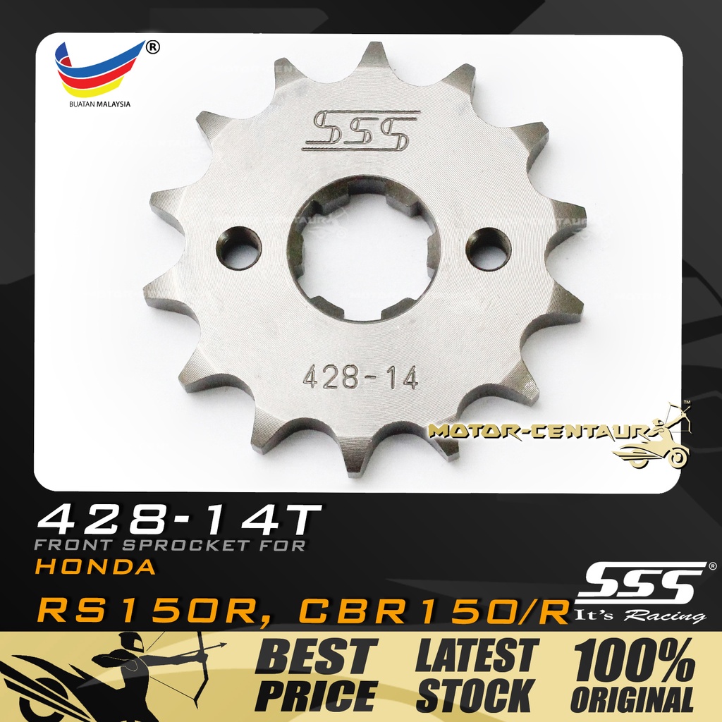 Gegancu Depan Belakang Sss Cu Stt Front Rear Sprocket For