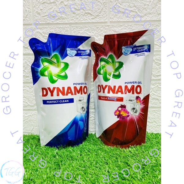 DYNAMO POWER GEL CONCENTRATED LIQUID DETERGENT REFILL PACK 0 9KG 0