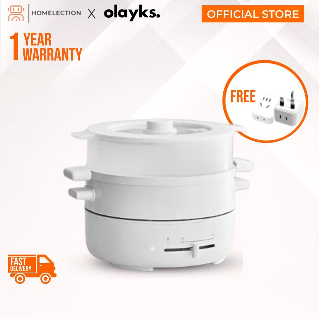 Olayks 2 5L Detachable Multifunction Electric Cooker 2 5L 多功能分体式电煮锅