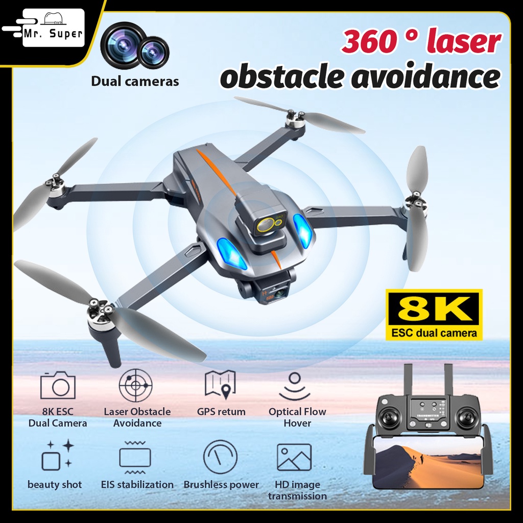 New K Max Gps K Hd Dual Camera Drone Rc Folding Obstacle