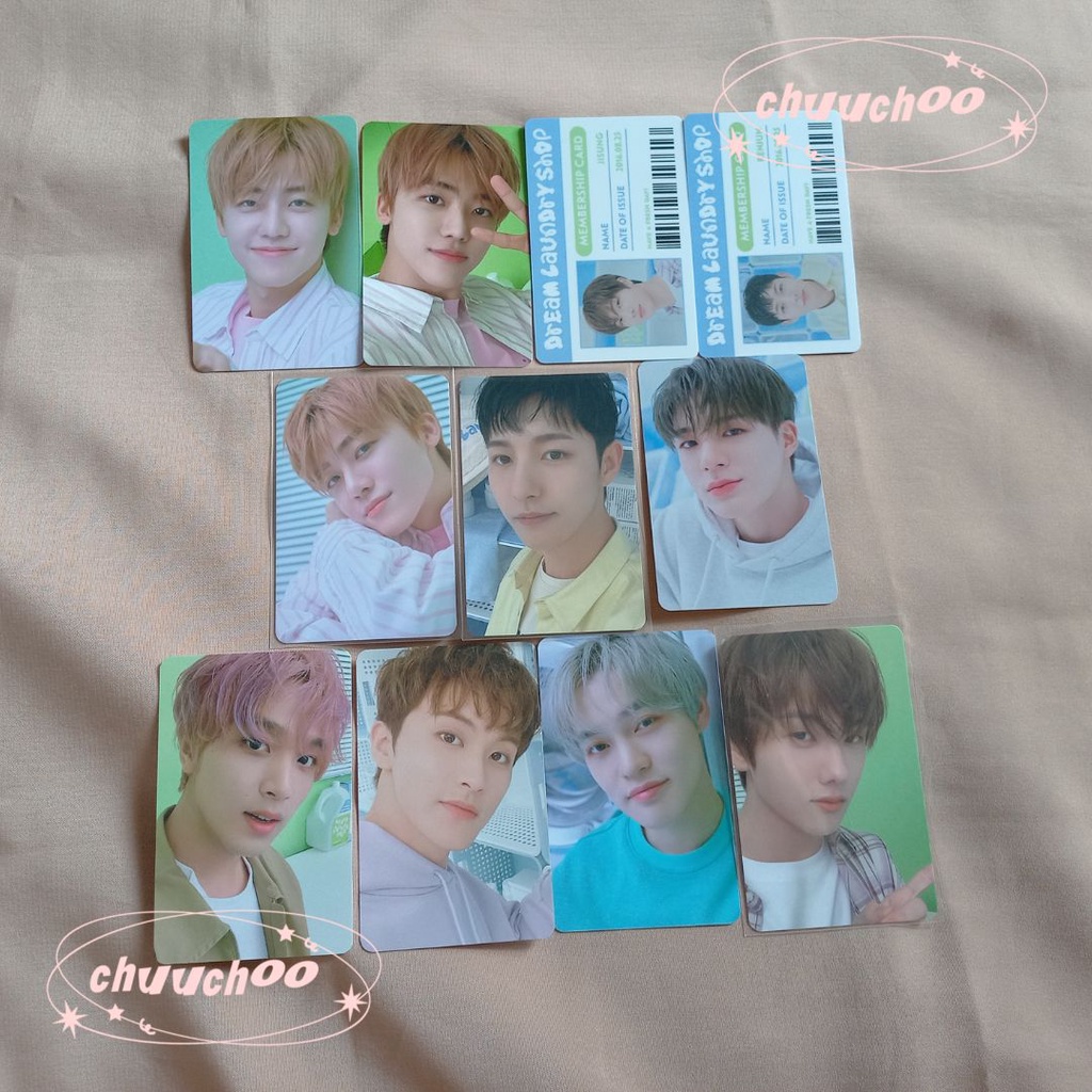 Pc Photocard Official NCT Dream Laundry Renjun Jeno Haechan Jaemin