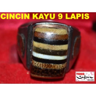 CINCIN KAYU 9 LAPIS PASAK BESI KUNING EMPAT SEGI Shopee Malaysia