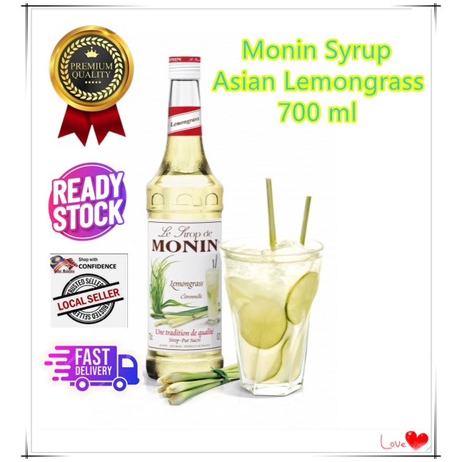 Free Gift Monin Lemongrass Syrup Ml Shopee Malaysia