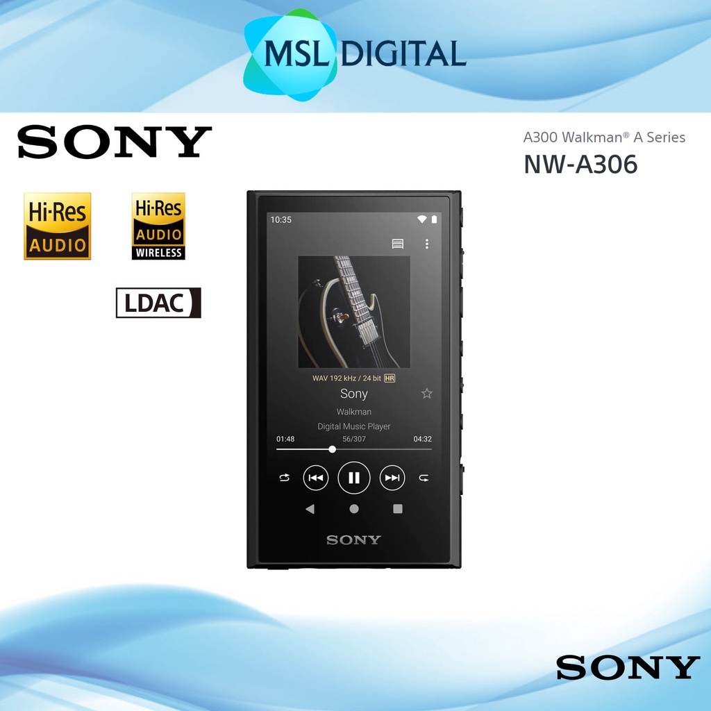 Sony Nw A Walkman Gb Hi Res Portable Digital Music Player With