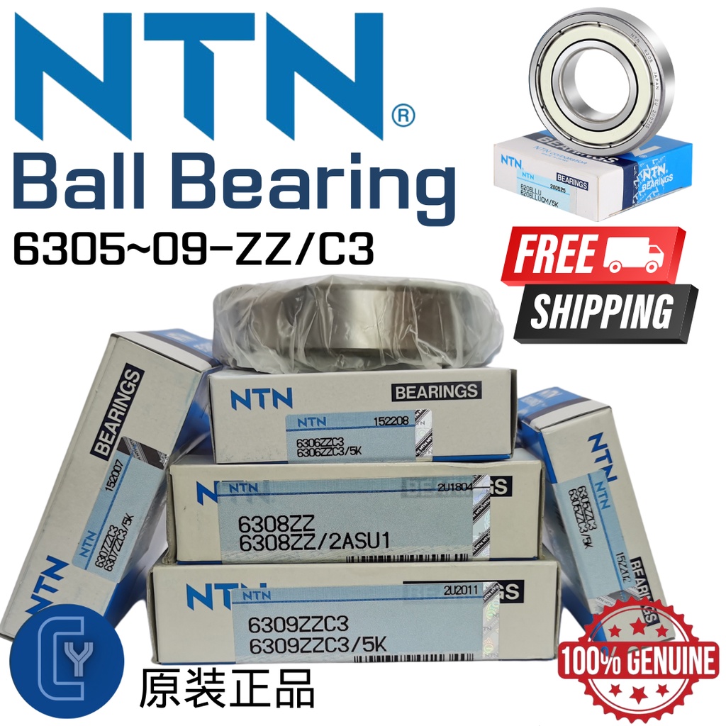 6305 6306 6307 6308 6309 ZZ C3 NTN Japan Bearing Deep Groove Ball