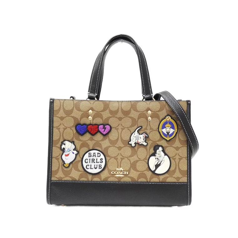 Coach Disney X Coach Dempsey Carryall In Signature Canvas With Patches