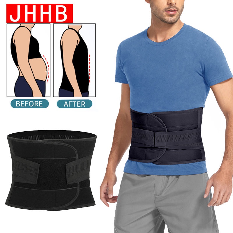 Waist Trainer Corset For Men Slimming Body Shaper Fat Burning Girdles