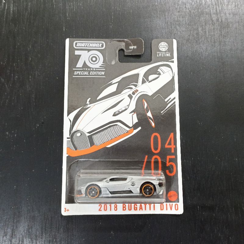 Matchbox Bugatti Divo Years Special Edition Shopee Malaysia