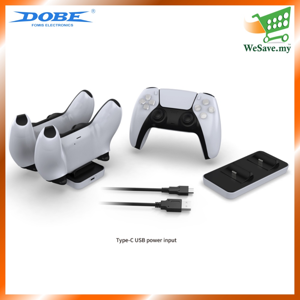 DOBE PS5 TP5 0591 Dual Controller Charging Dock Stand For PS5 Original