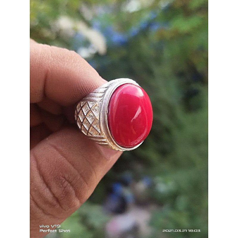 Batu Cincin Marjan Asli Shopee Malaysia