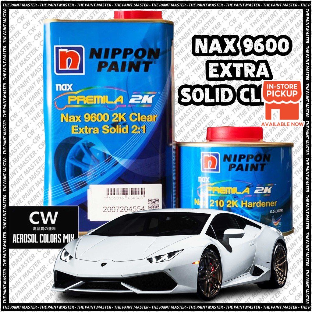 Nippon Nax Premila K Clear Coat Extra Solid Diy Clear