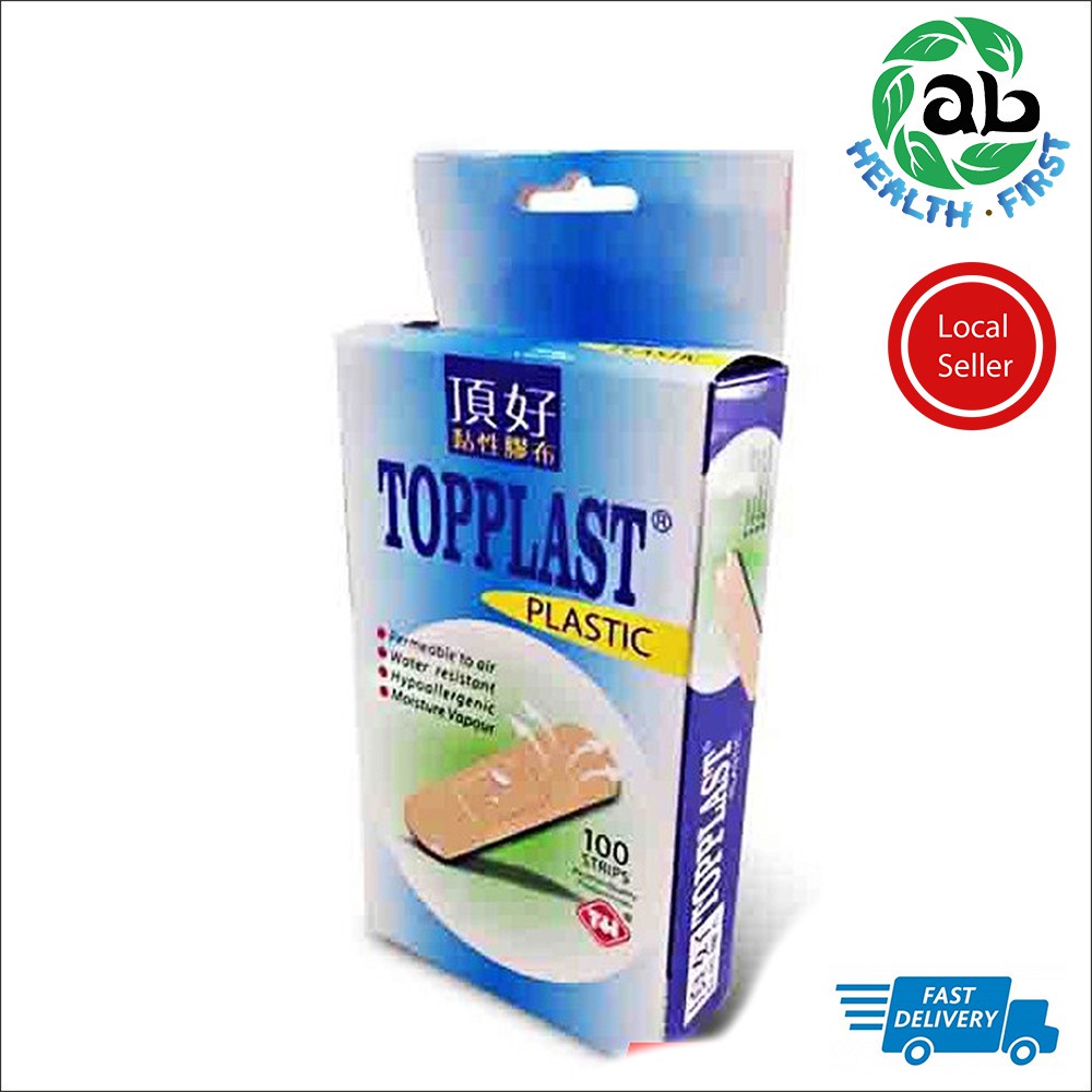 Topplast Plastic Strips Plasters Pcs Box Pcs Exp