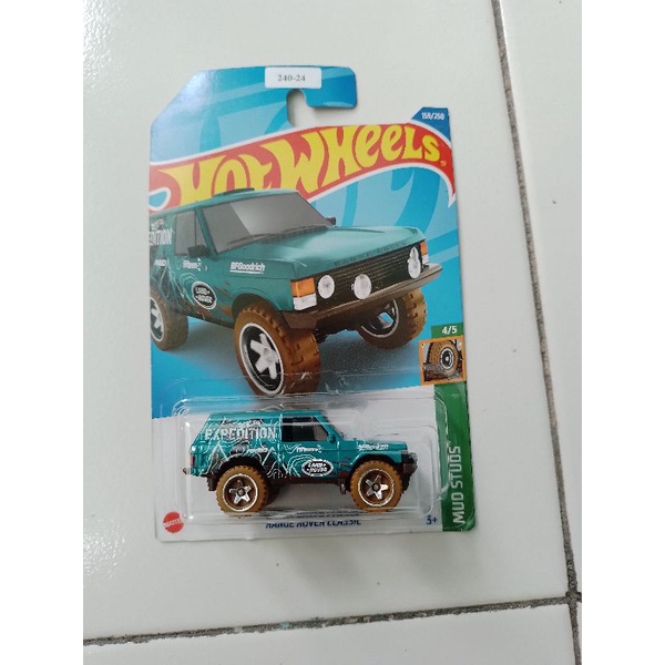 HIJAU Hotwheels Hot Wheels Range Rover Classic Green Shopee Malaysia