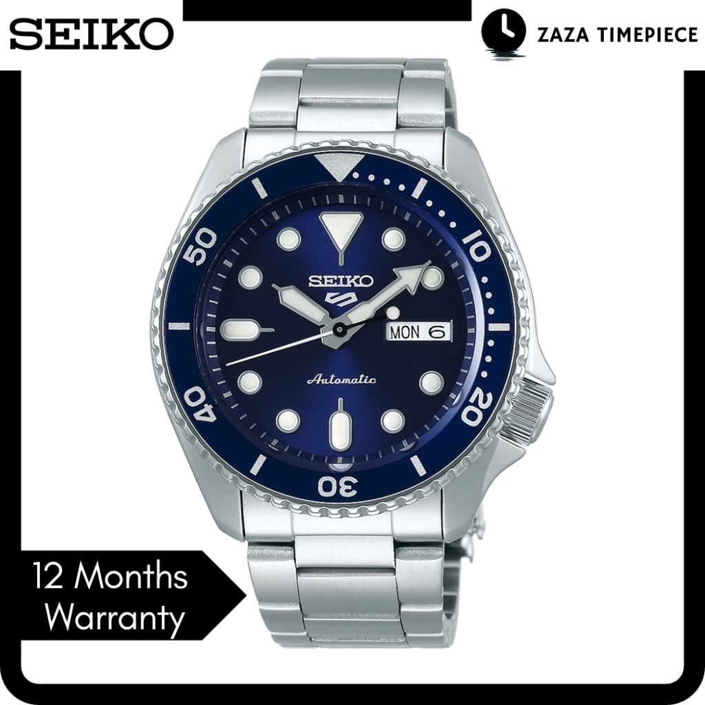 Seiko 5 Sports Superman Automatic SRPD51K1 SRPD51 Blue Dial Men Watch