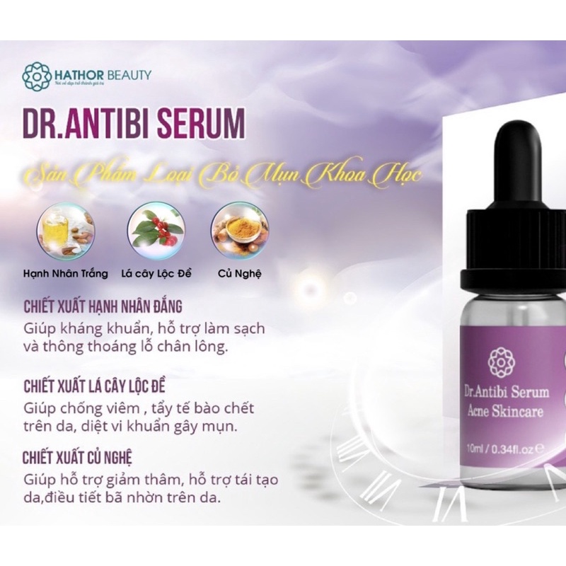 Dr Antibi Acne Skincare Acne Skincare Serum Squeeze Bottle Hathor