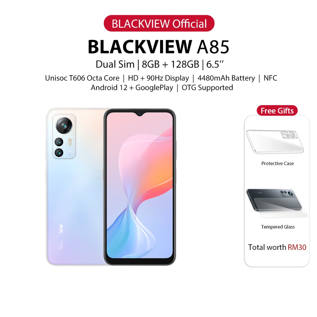 Blackview Global Version Smartphone A85 8GB 128GB 6 5 Shopee