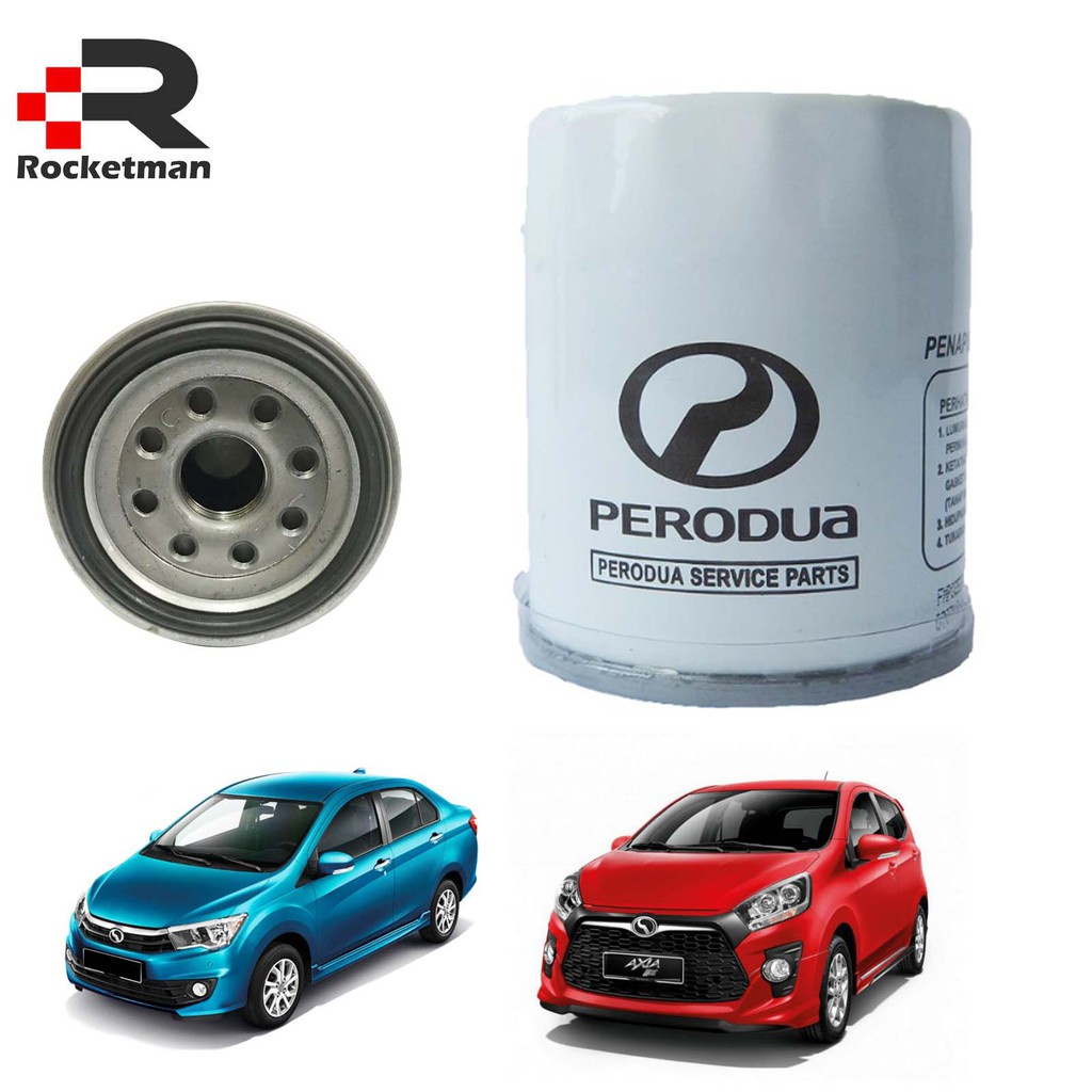 Perodua Oil Filter Bezza Axia Myvi Aruz Toyota Avanza Dual Vvti