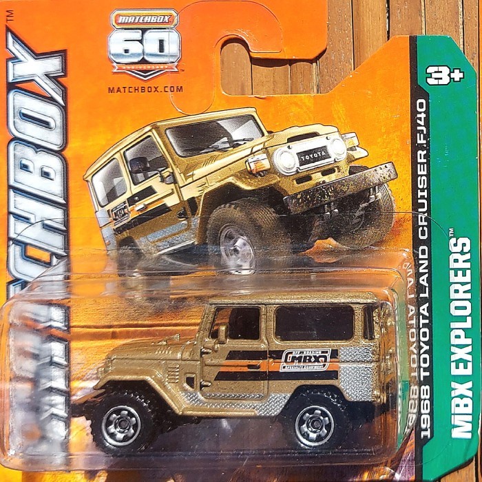 Matchbox Toyota Land Cruiser Fj Short Card Tlc Fj Land