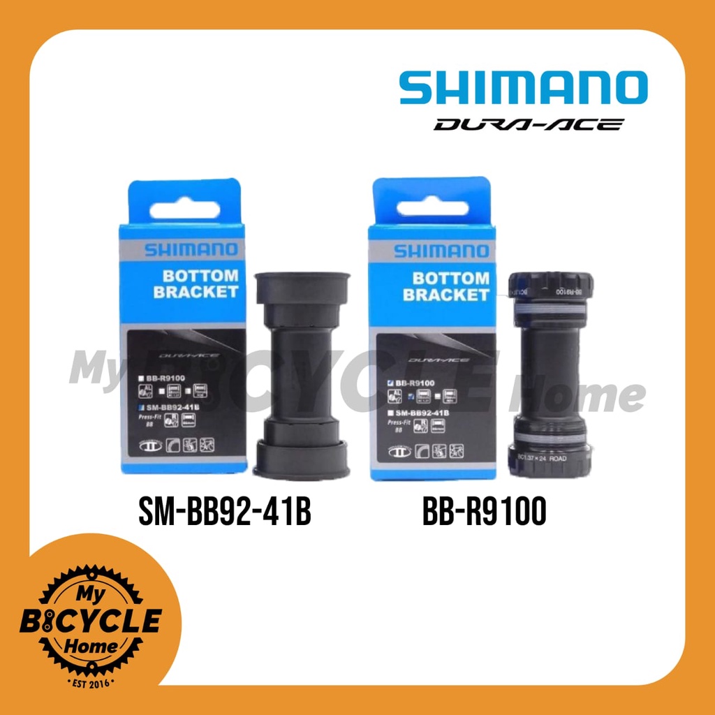 SHIMANO DURA ACE BOTTOM BRACKE PRESS FIT SM BB92 41B BSA BB R9100