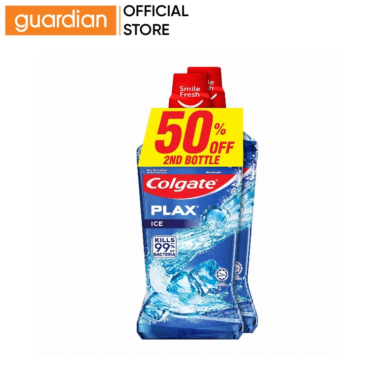 Colgate Plax Ice Mouthwash Valuepack Ml X Shopee Malaysia