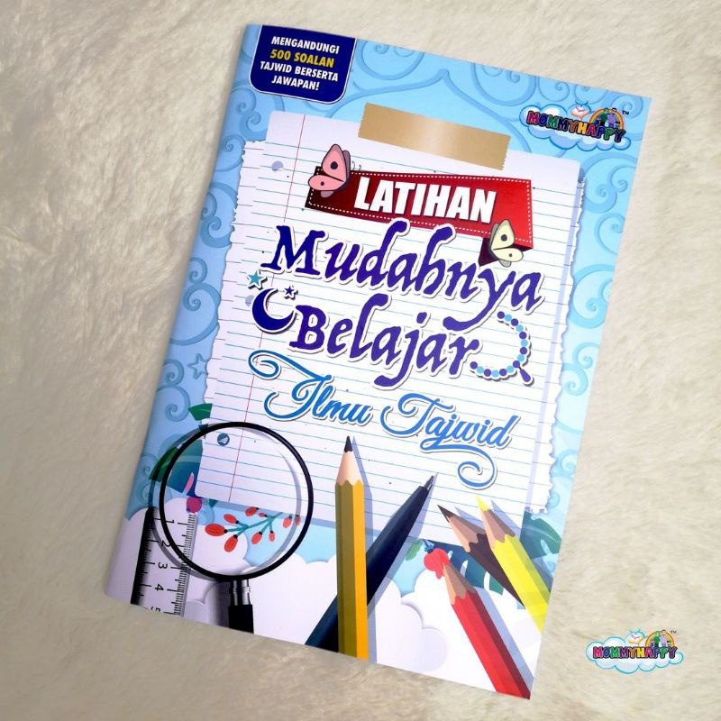 Buku Latihan Mudahnya Belajar Ilmu Tajwid Jawapan Disediakan Ready