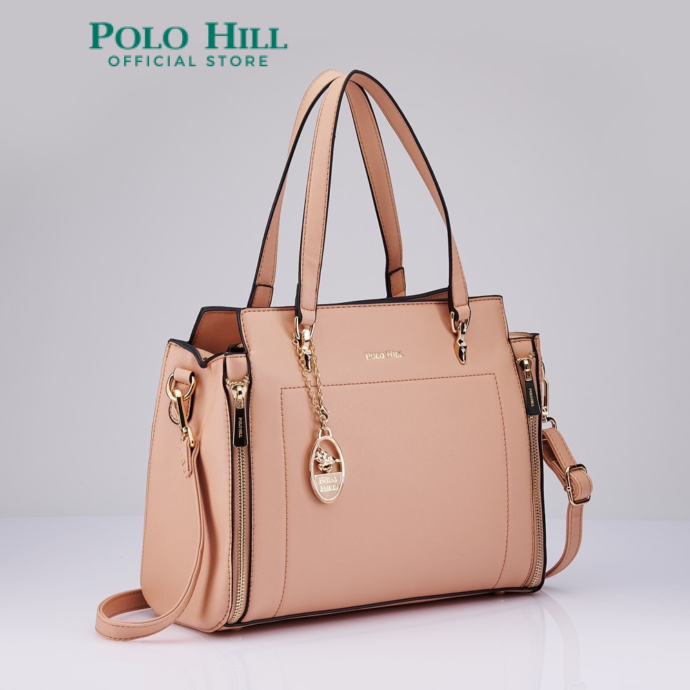 Polo Hill Ensign Tote Bag Phd B Black Khaki Pink Shopee Malaysia