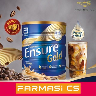 Abbott Ensure Gold Creamy Coffee Flavored 850g X 2 Tins TWIN FOC 3