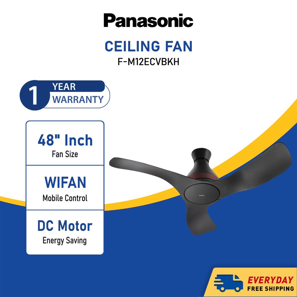 Panasonic F M Ec Ceiling Fan Wifan Wifi Blade F M Ecvbkh Mobile