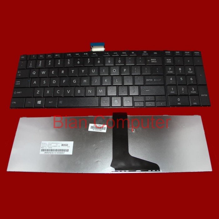 Toshiba Satellite C C L L Series Black Keyboard Shopee