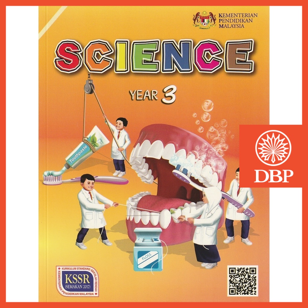 DBP Buku Teks Tahun 3 Science DLP English Version Shopee Malaysia