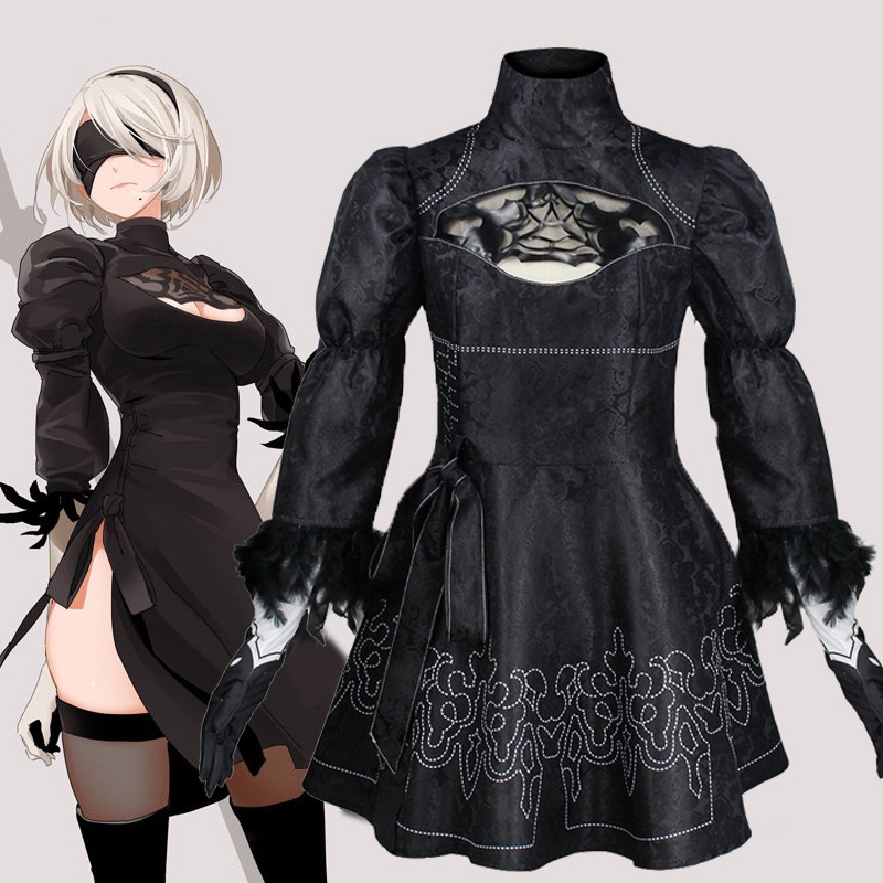 Nier Automata Yorha B Cosplay Costumes Anime Figure Halloween Costumes