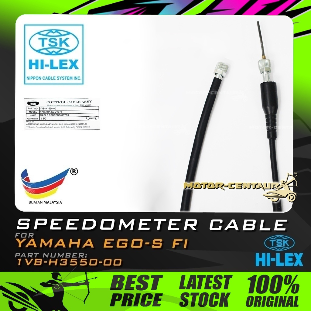 TALI KABEL METER TSK SPEEDOMETER CABLE 1VB H3550 00 YAMAHA EGO S FI