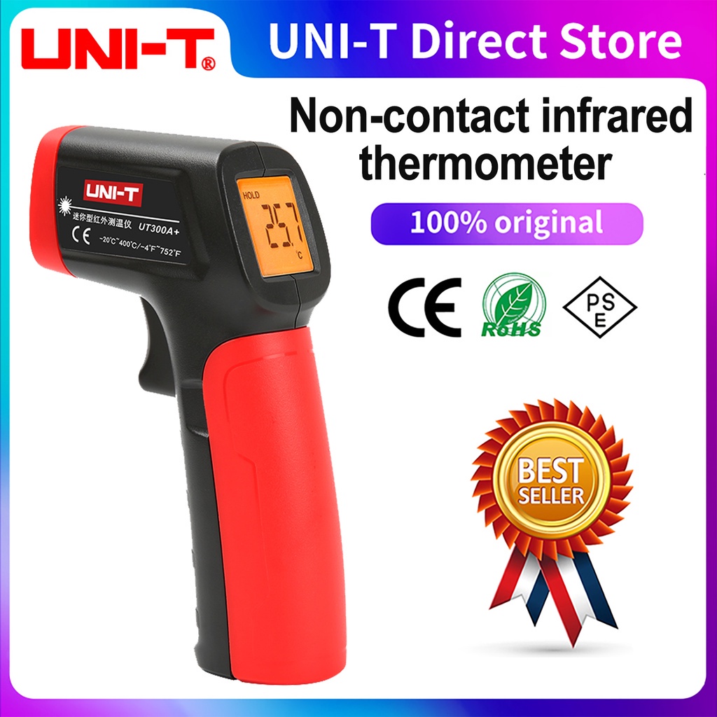 UNI T UT300A A C S Non Contact Laser Infrared Digital Ir Thermometer