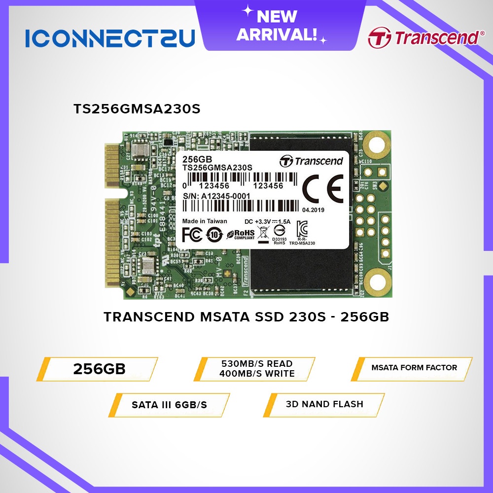 Transcend Gb Sata Iii Gb S D Nand Ddr Dram S Msata Ssd