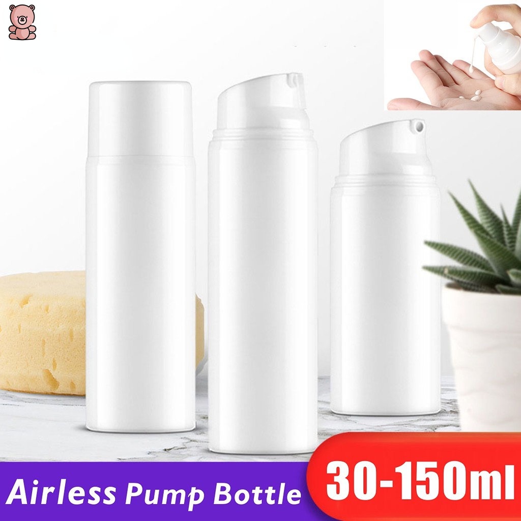 Ml Sterile Airless Pump Bottle White Lotion Bottles