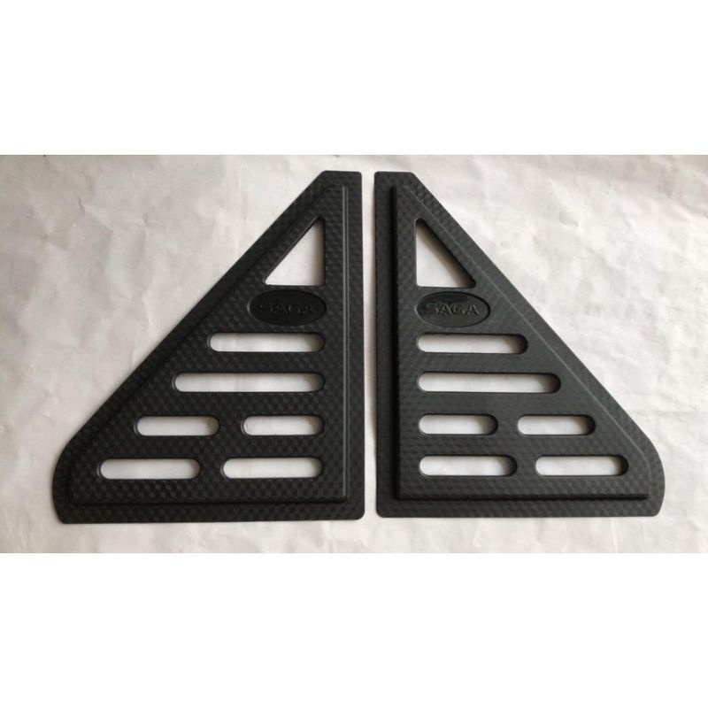 Proton Saga Rear Side D Carbon Window Triangle Mirror Cover Shopee