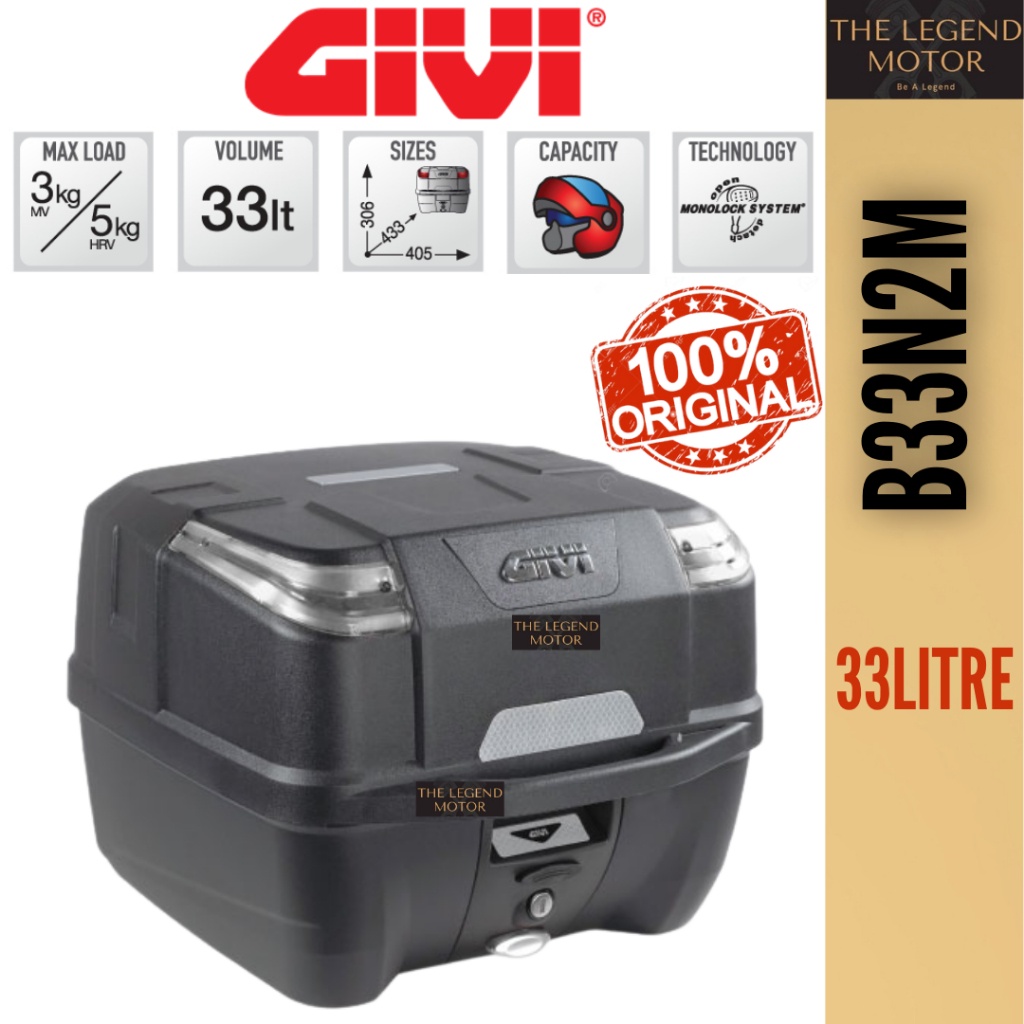 GIVI BOX BOLD B32N B32NB ALTAS B33NM B33N2M E250N E250N2 KOTAK PETAK