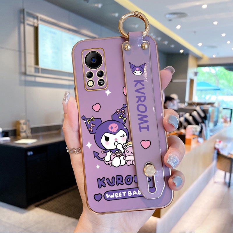 For Realme C11 C12 C15 C17 C21 C33 C35 C55 Kuromi Phone Case Cute